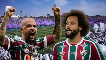 Felipe Melo y Marcelo en el Fluminense de Brasil (Foto: T&C Sports)