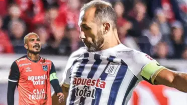 Hernán Barcos como jugador de Alianza Lima / Foto: ESPN