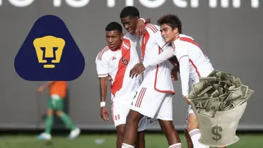 Pumas UNAM en la mira de las promesas del fútbol peruano / Foto: Selección Peruana