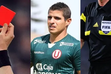 Aldo Corzo fue expulsado en el empate entre Universitario de Deportes y Deportivo Garcilaso.