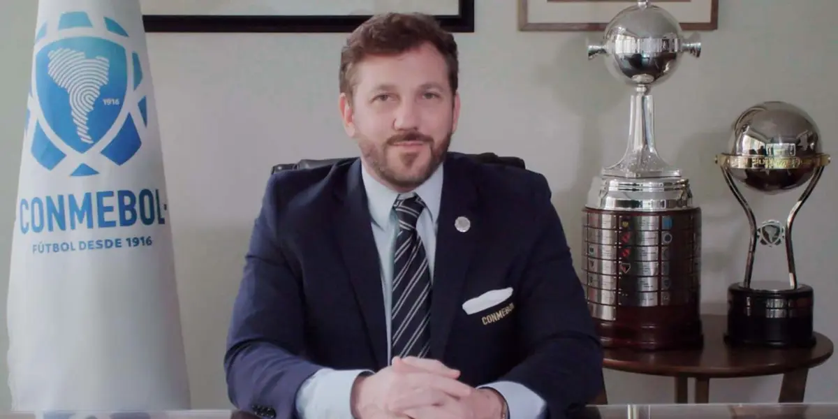 Alejandro Domínguez (Foto: X de Conmebol)