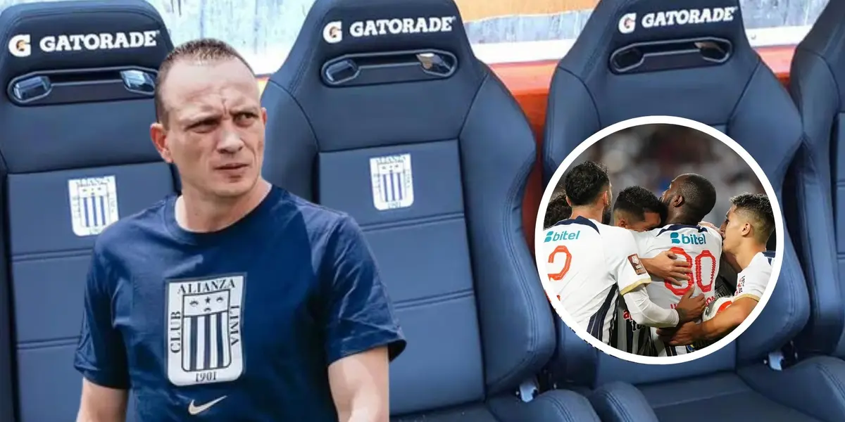Alejandro Restrepo como DT de Alianza Lima. (Foto: Alianza Lima)
