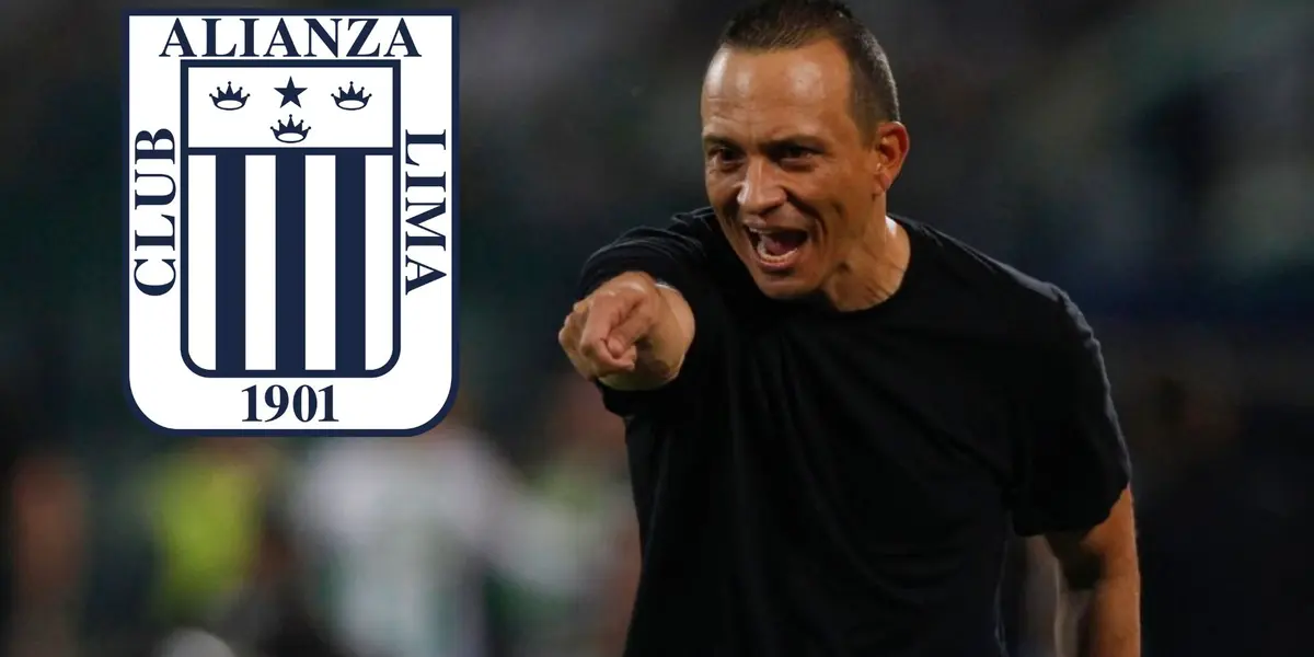 Alejandro Restrepo como entrenador de Alianza Lima / Foto: Alianza Lima