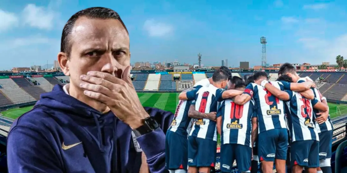 Alejandro Restrepo como entrenador de Alianza Lima / Foto: Alianza Lima