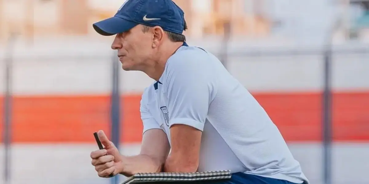 Alejandro Restrepo como entrenador de Alianza Lima. (Foto: Alianza Lima)
