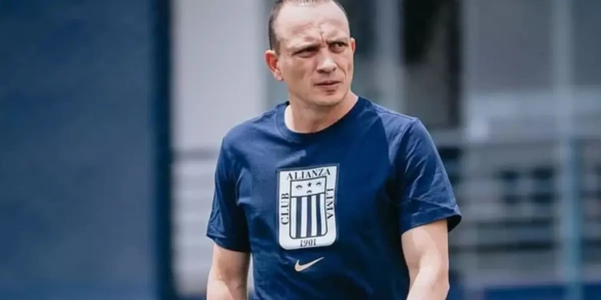 Alejandro Restrepo como entrenador de Alianza Lima. (Foto: Alianza Lima)