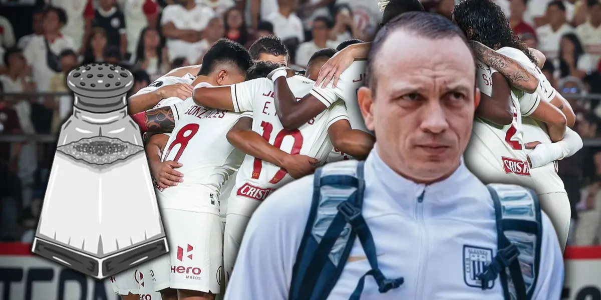 Alejandro Restrepo luego del partido de Universitario de Deportes (Foto: Universitario)