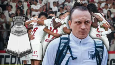 Alejandro Restrepo luego del partido de Universitario de Deportes (Foto: Universitario)