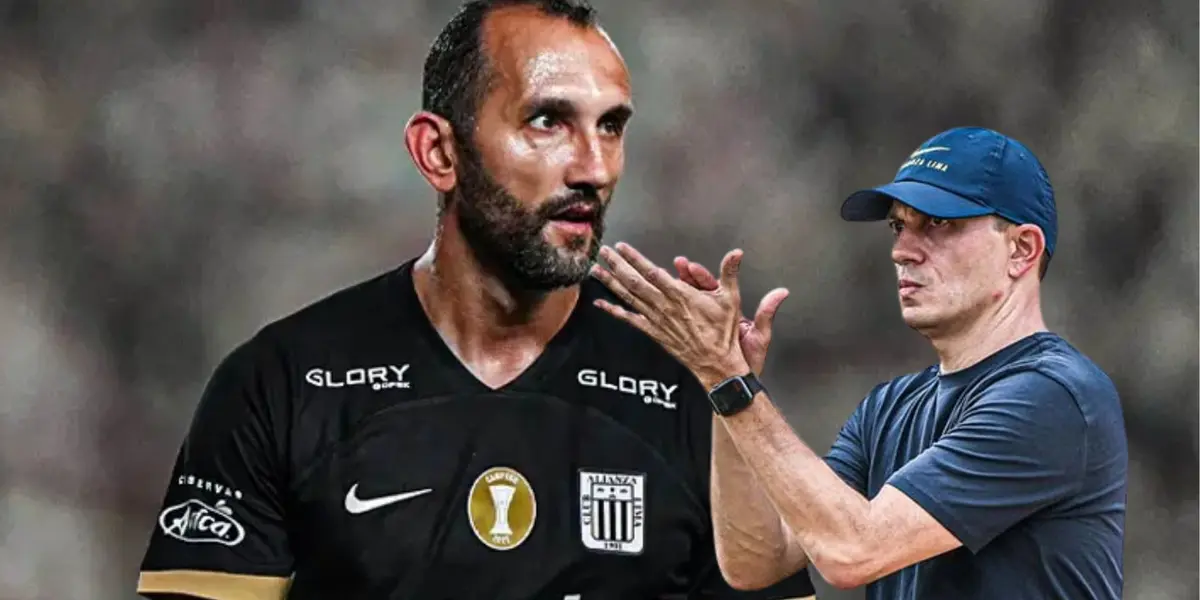 Alejandro Restrepo y Hernán Barcos en Alianza Lima / Foto: Alianza Lima