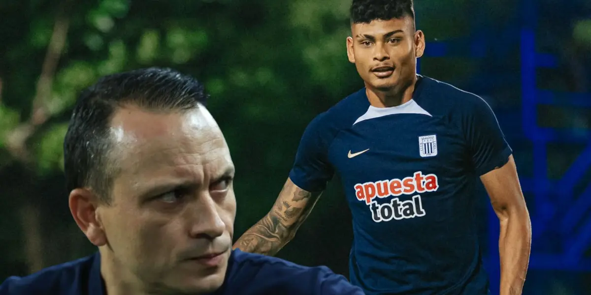 Alejandro Restrepo y Jeriel De Santis como integrantes del plantel de Alianza Lima. (Foto: Alianza Lima)