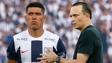 Alejandro Restrepo y Jesús Castillo en Alianza Lima. / Foto: Alianza Lima.
