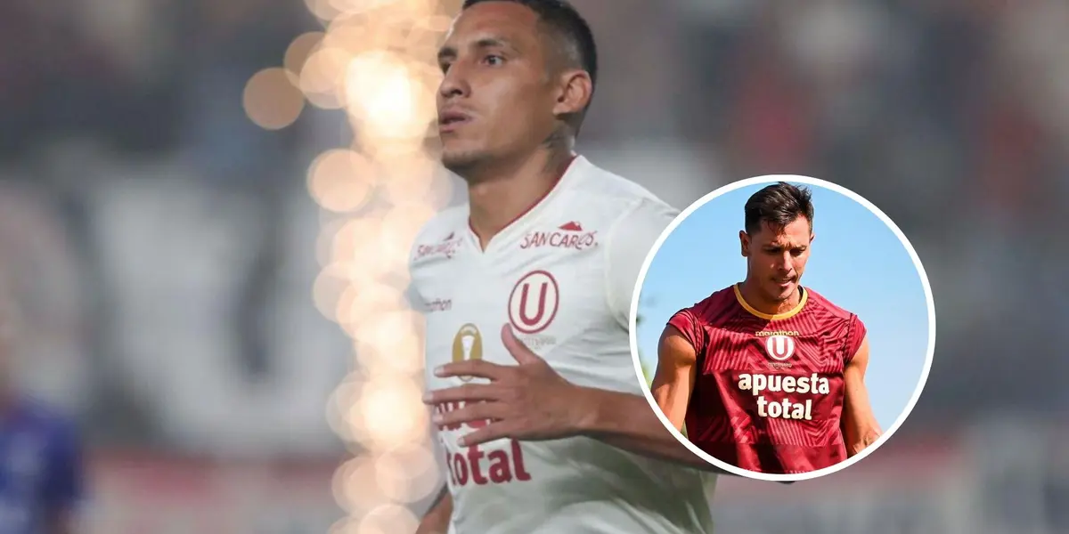 Álex Valera - Diego Churín (Foto: X de Universitario)