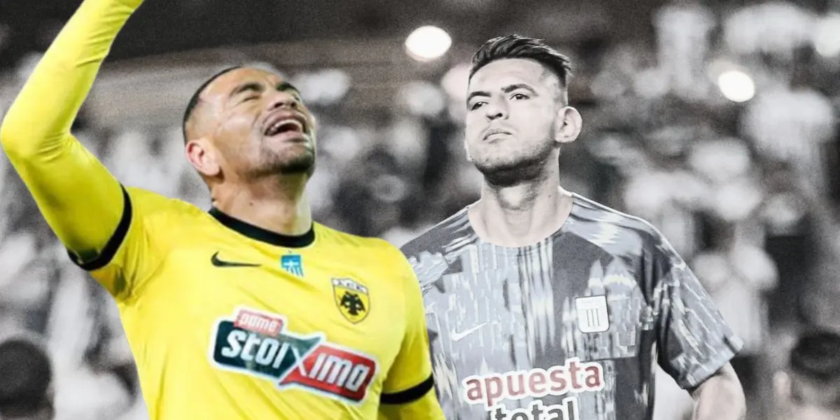 Alexander Callens con el Atenas de Grecia y Carlos Zambrano con Alianza Lima / Foto: Alianza Lima