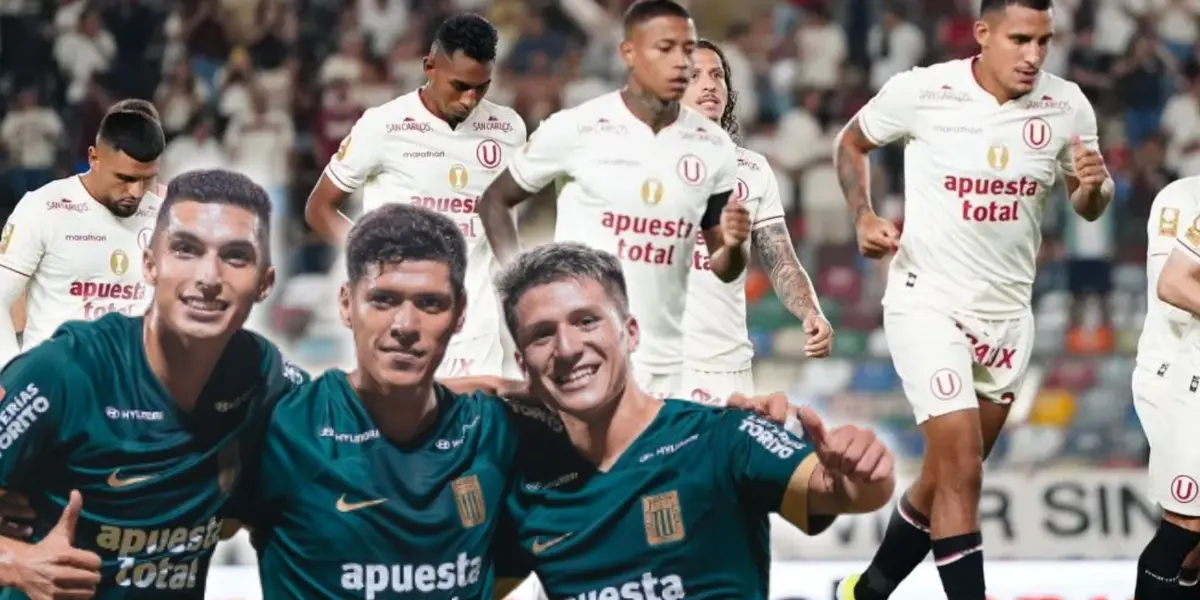 Alianza Lima y Universitario de Deportes en la Liga 1. (Foto: Alianza Lima y Universitario)