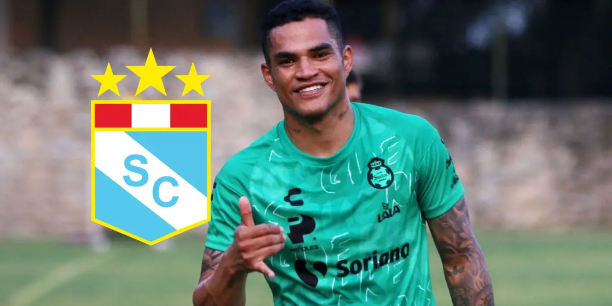 Anderson Santamaría (Foto: X de Santos Laguna)