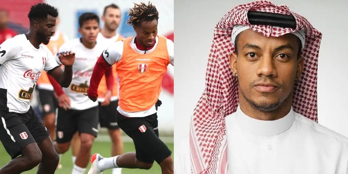 André Carrillo cambió de equipo esta temporada tras fichar por Al-Qadisiya de la segunda división de Arabia.