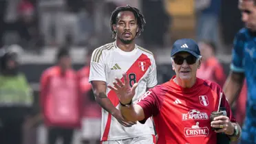 André Carrillo - Jorge Fossati (Foto: Transfermarkt)