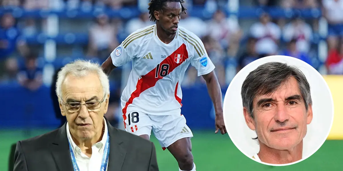 André Carrillo, Jorge Fossati y Óscar Ibáñez (Foto: X)