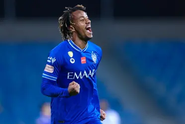 André Carrillo jugó desde el arranque en la clasificación del Al Hilal a las semifinales de la King Cup.