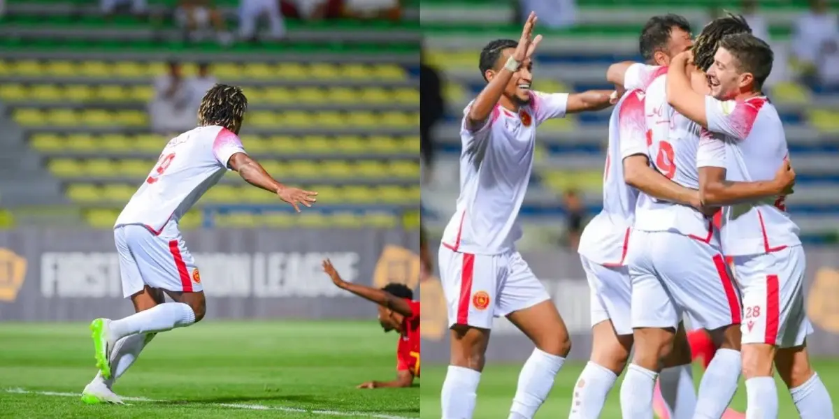 André Carrillo tuvo que esperar hasta el segundo partido con Al Qadisiya para sellar su primer tanto.