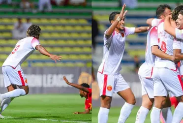 André Carrillo tuvo que esperar hasta el segundo partido con Al Qadisiya para sellar su primer tanto.