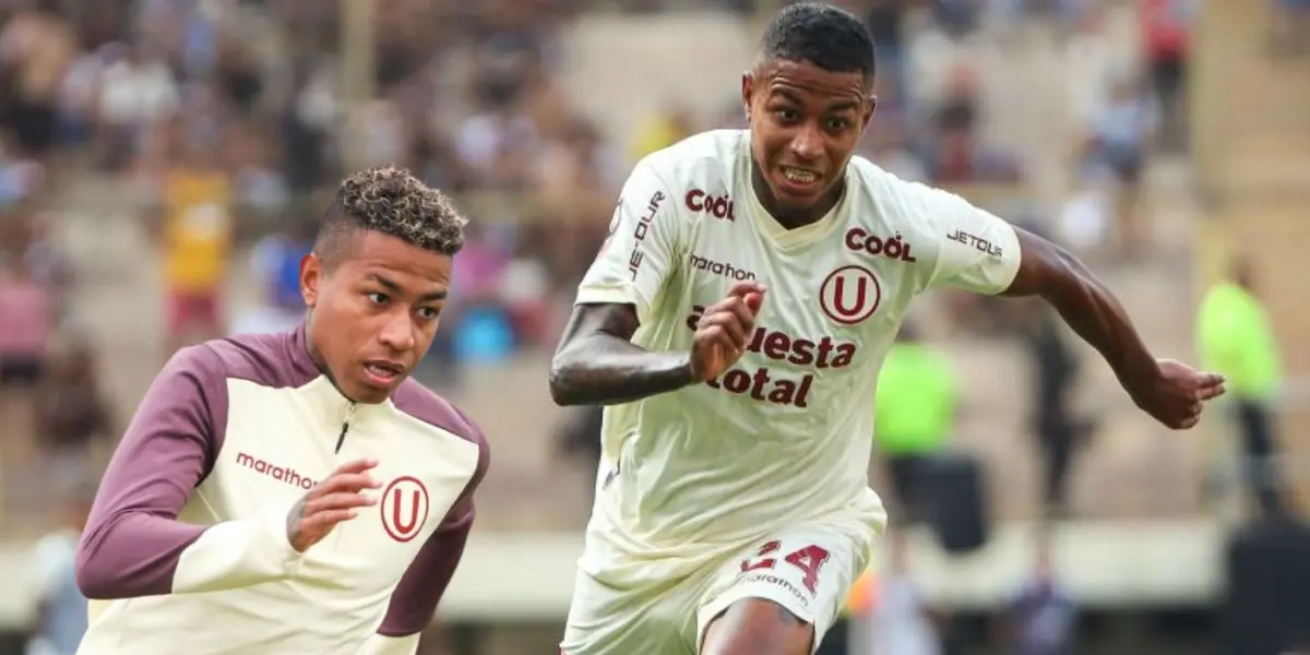 Andy Polo jugando para Universitario de Deportes. Fuente: Universitario.