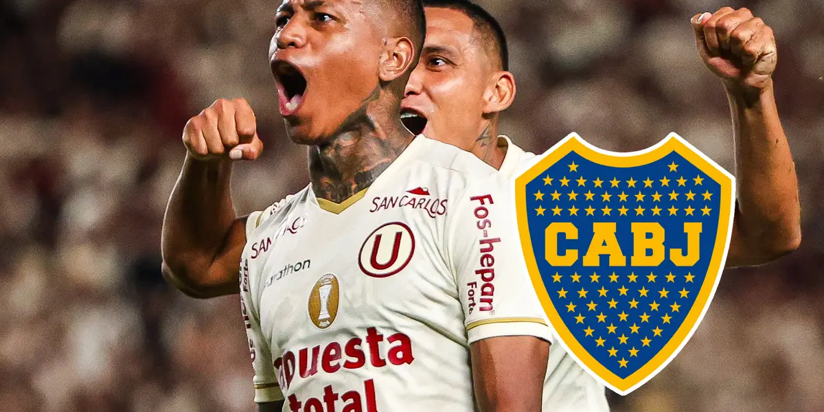 Andy Polo y Áxel Valera (Foto: Universitario)