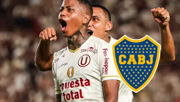 Andy Polo y Áxel Valera (Foto: Universitario)