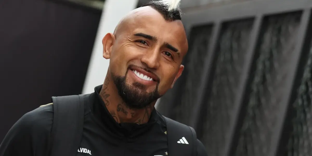 Arturo Vidal sonriente (Foto: Colo Colo)