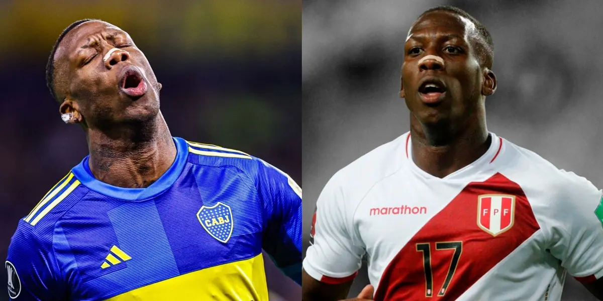 Boca Juniors de Luis Advíncula juega ante River Plate por el superclásico de la Liga de Argentina.