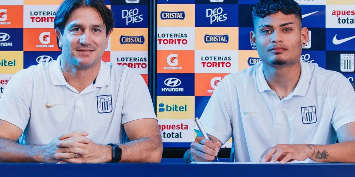 Bruno Marioni y Jeriel De Santis en Alianza Lima / Foto: Alianza Lima