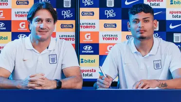 Bruno Marioni y Jeriel De Santis en Alianza Lima / Foto: Alianza Lima