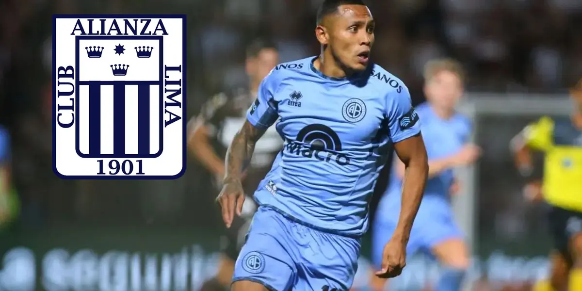 Bryan Reyna jugando por Belgrano de Argentina / Foto: Belgrano