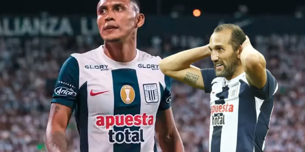 Bryan Reynan y Hernán Barcos en Alianza Lima.