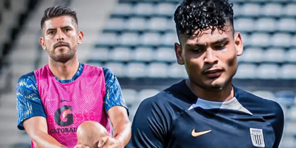 Carlos Zambrano y Jeriel De Santis entrenando en Alianza Lima. (Foto: Alianza Lima)