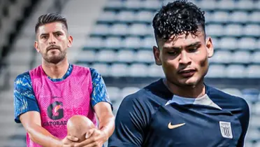 Carlos Zambrano y Jeriel De Santis entrenando en Alianza Lima. (Foto: Alianza Lima)