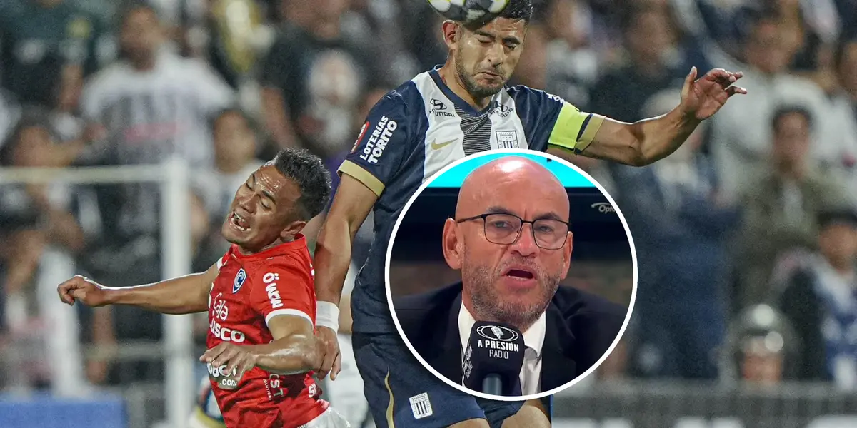 Carlos Zambrano y Mr Peet (Foto: Liga 1 y Captura A Presión).