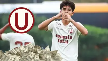El salario de Chase Villanueva, ahora que es jugador del primer equipo de la U
