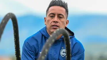Christian Cueva entrenando (Foto: Cienciano).
