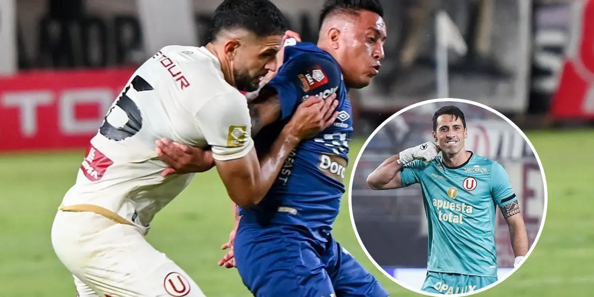 Christian Cueva - Sebastián Britos (Foto: Cienciano)