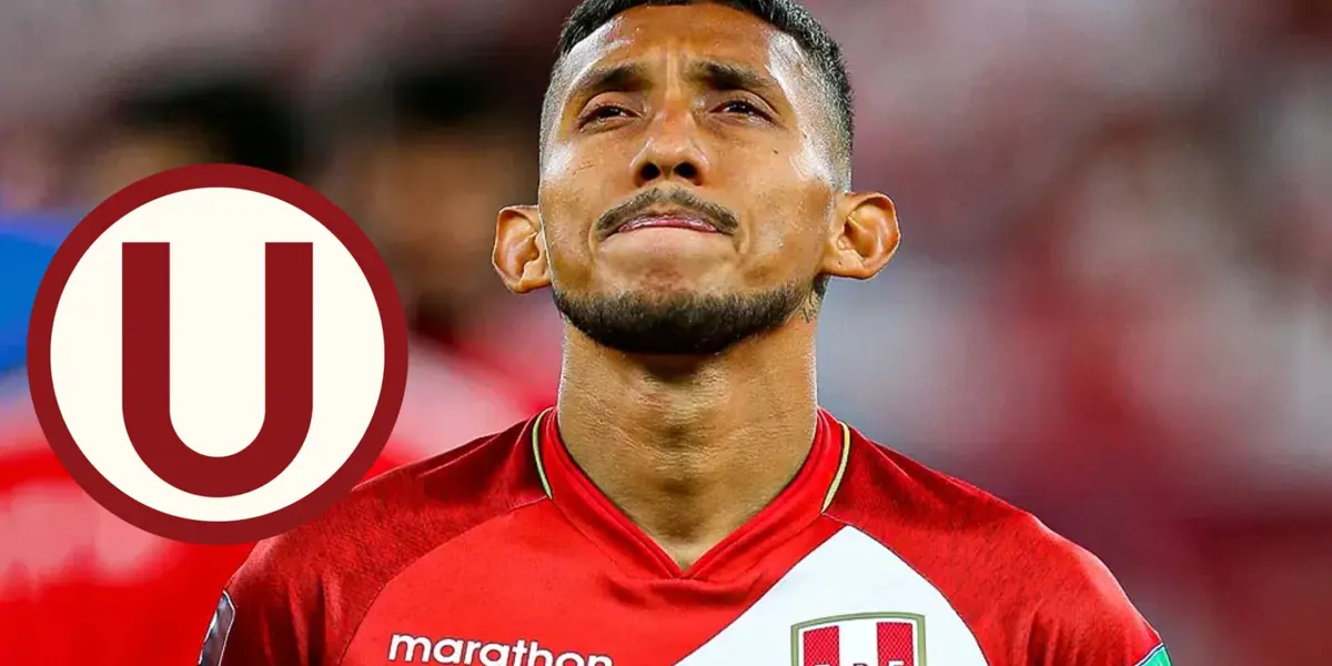 Christofer Gonzales en la Selección Peruana.