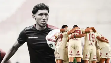 Christofer Gonzales entrenando con Universitario de Deportes / Foto: Universitario