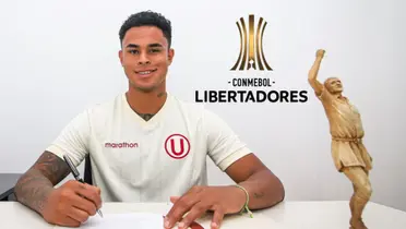 Christopher Olivares como jugador de Universitario de Deportes (Foto: Universitario)