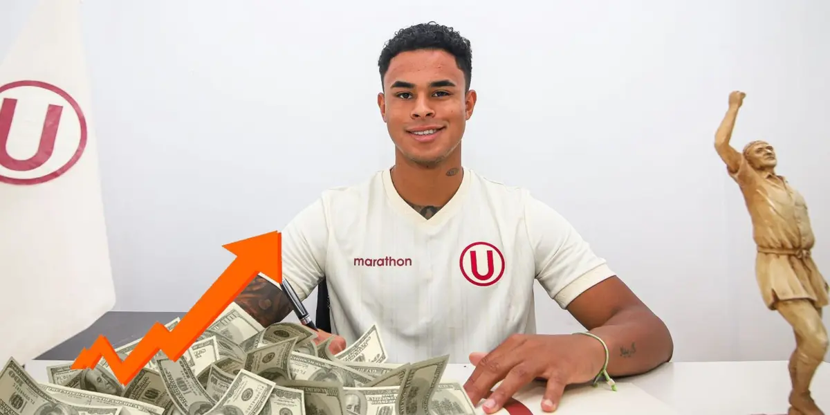 Christopher Olivares en Uniersitario de Deportes / Foto: Universitario de Deportes