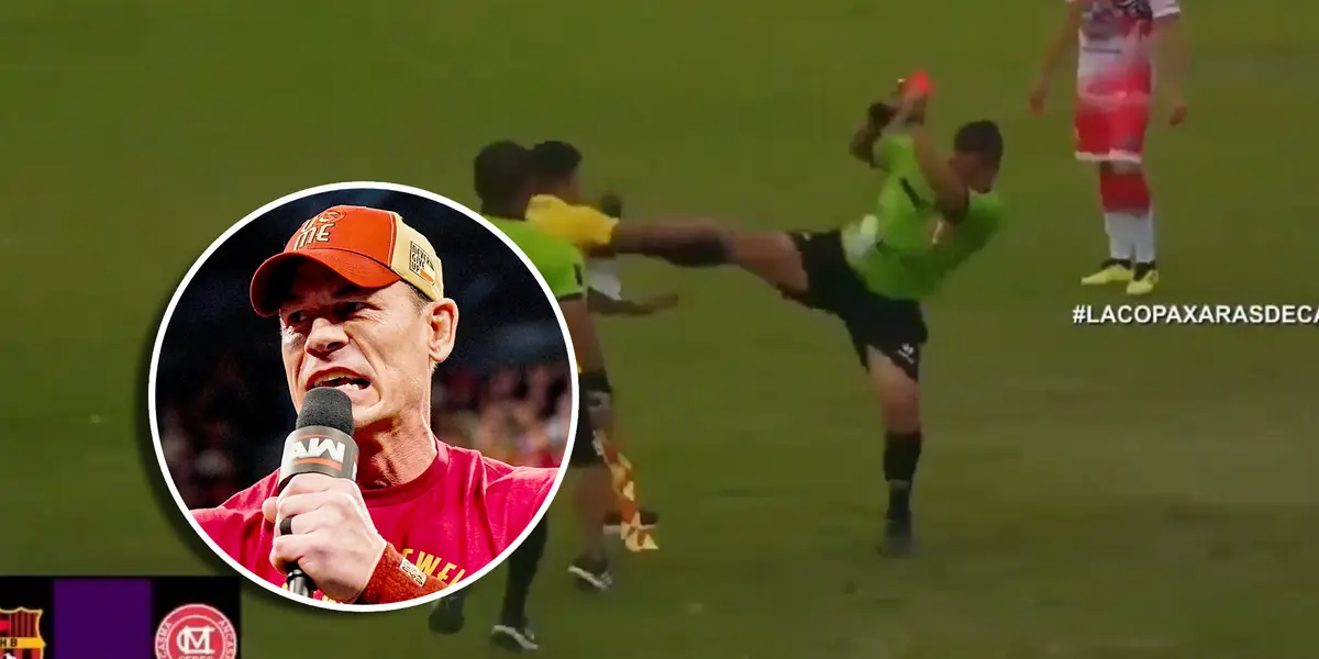 Copa Perú y John Cena (Foto: Captura y WWE).