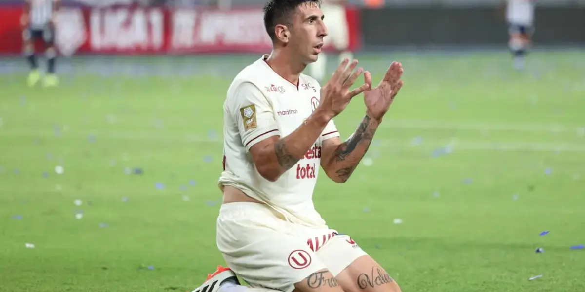 Diego Dorregaray como jugador de Universitario de Deportes. (Foto: IMAGO)