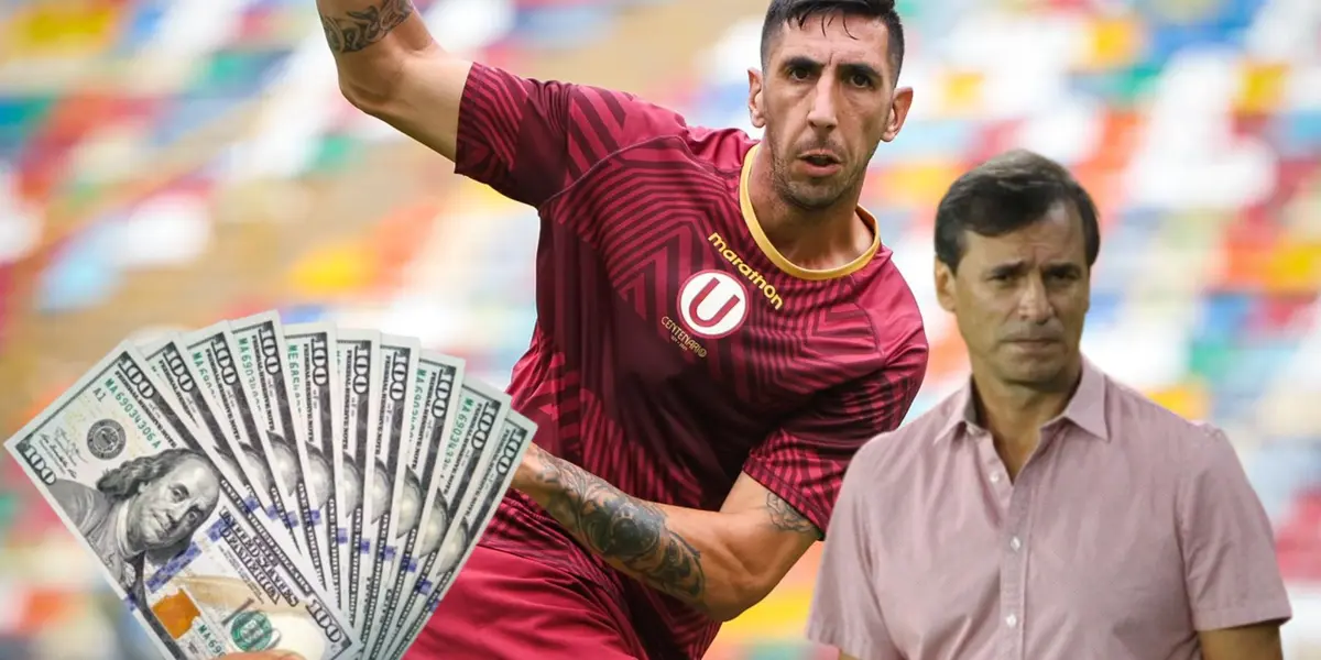 Diego Dorregaray en Universitario de Deportes / Foto: Universitario