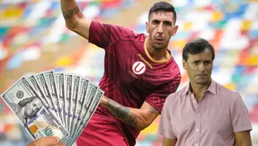 Diego Dorregaray en Universitario de Deportes / Foto: Universitario