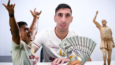 Diego Dorregaray y José Rivera en Universitario de Deportes / Foto: Universitario