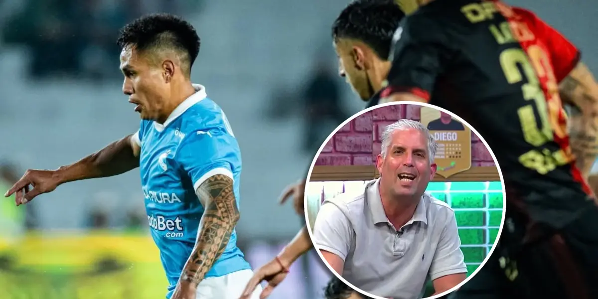 Diego Rebagliati (Foto: Sporting Cristal y Captura).